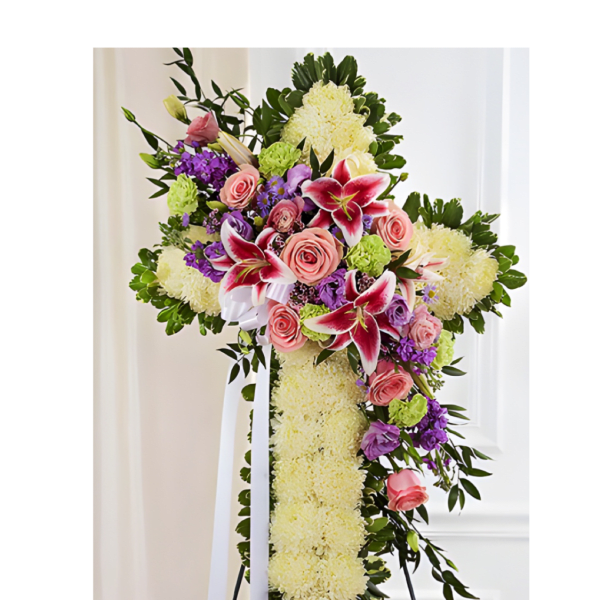Cross wreath