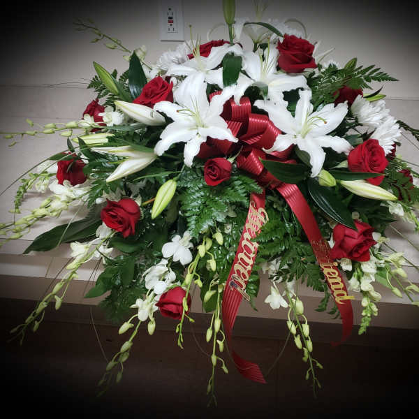 Red & White Elegance by The Potted Plant