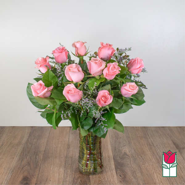 Beretania's Medium Stem Rose Arr - Bubblegum