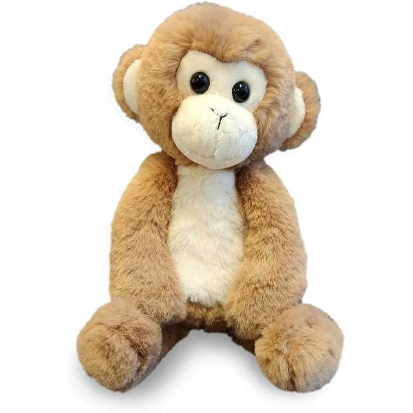 World's Softest Lushee 16 Inch - Momo Monkey Plush Toy