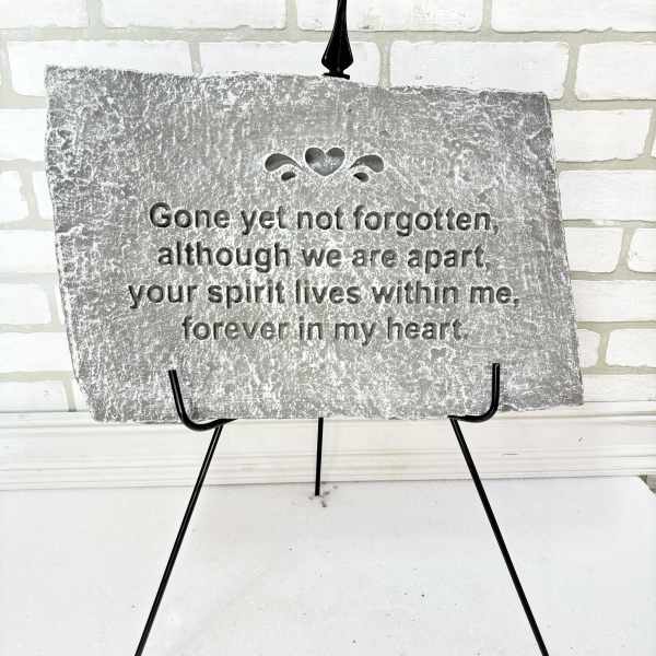 Gone Yet Not Forgotten Memorial Stone