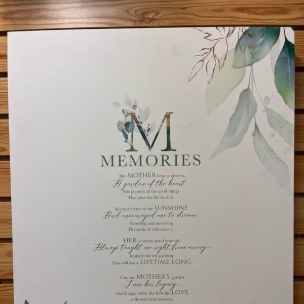 Memories Canvas