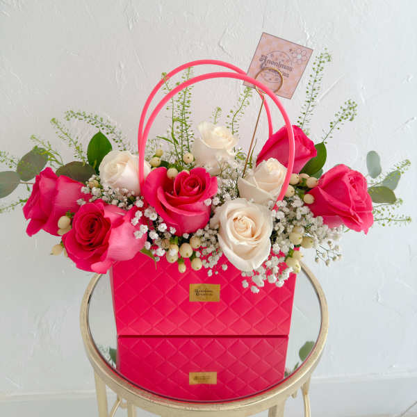 Flowers Bag Pink