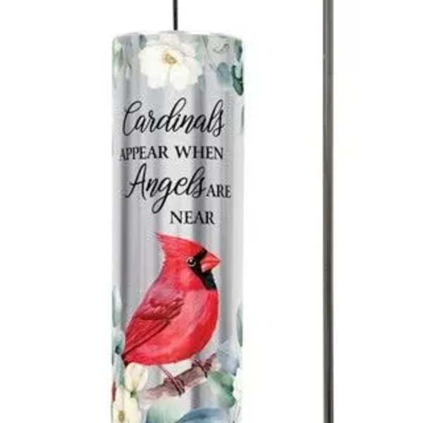 Cardinal Sonnet Chime with Stand