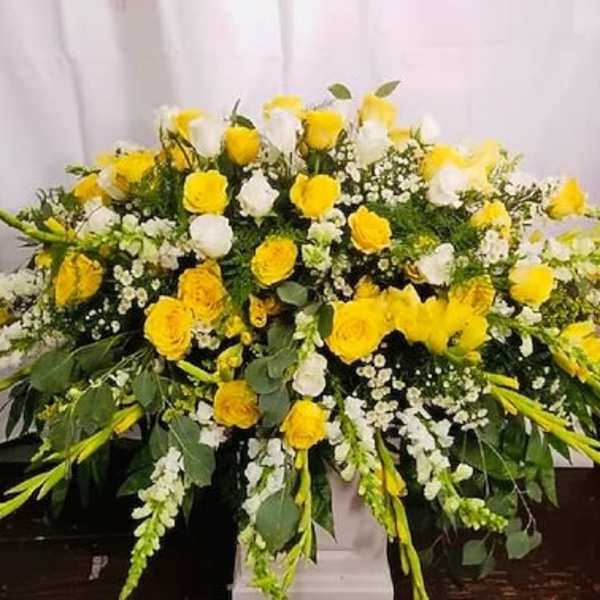 Rays of Hope Casket Spray