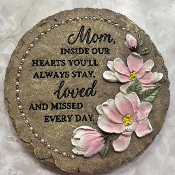 "Mom" Sympathy Garden Stone