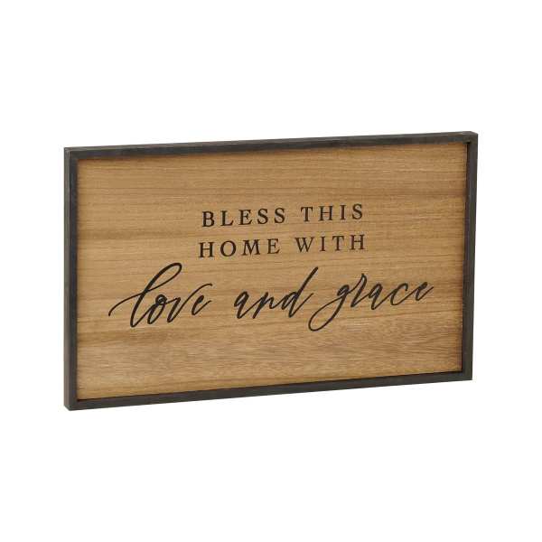 Reversible Grace/Silent Night Wall Decor