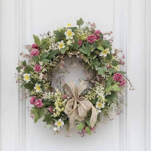 Spring Blooms Wreath