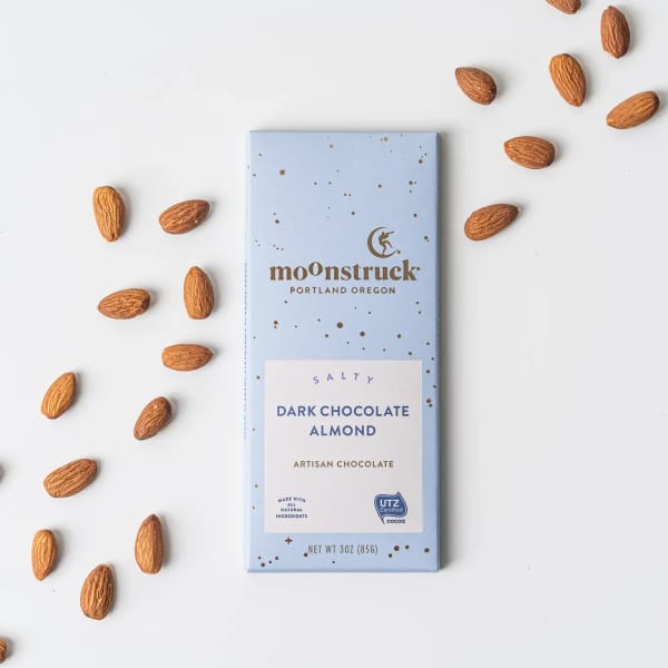 Salty Dark Sea-Salt Almond Chocolate