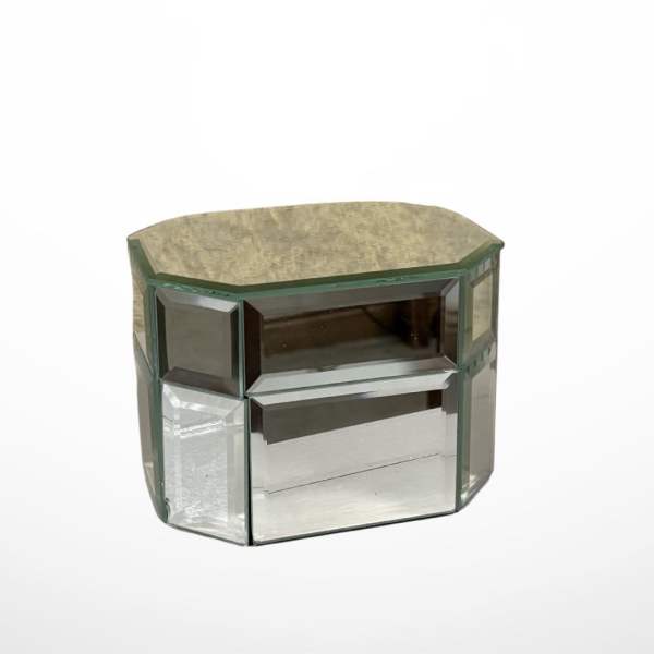 Princess House Glass and Mirror Jewelry Boxes- 2 choices