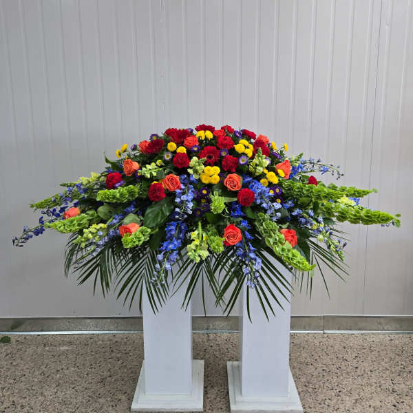 Vibrance Casket Spray