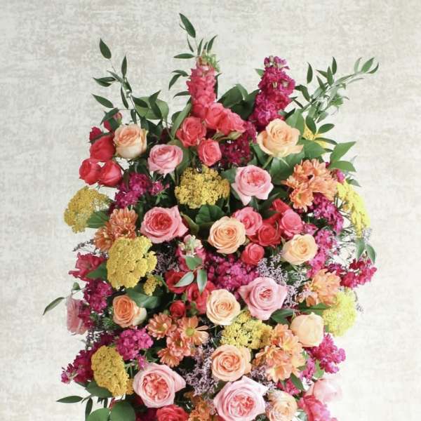 Colorful Funeral Spray