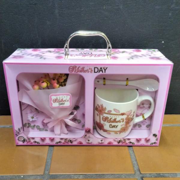 MOM'S MUG W/ BOUQUET GIFT SET #MOTHERSDAY