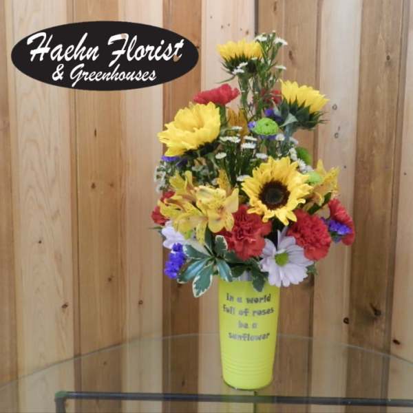 Be a Sunflower Cup Arrangement