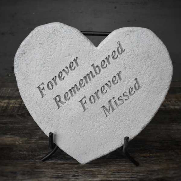 Forever Remembered Stone - Available for local St Cloud, MN delivery only