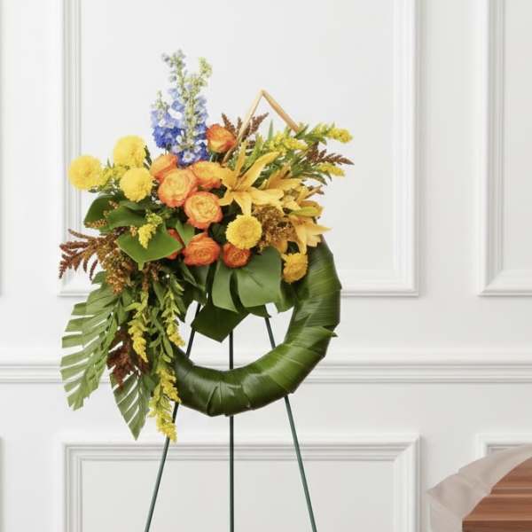 Masculine Open Wreath