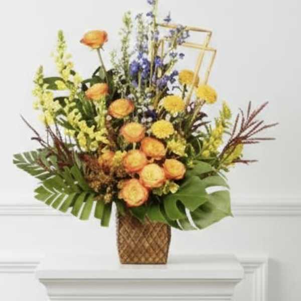 Masculine Vase Arrangement