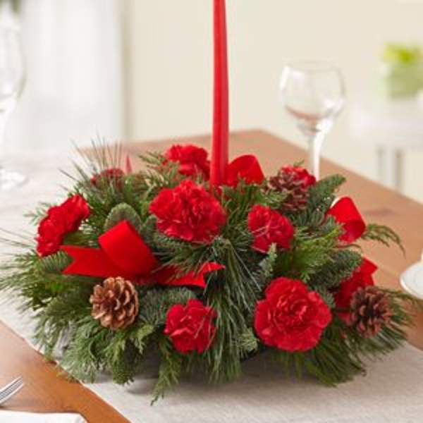 Centerpice for the Christmas holiday