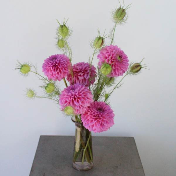 Dahlia Bud Vase