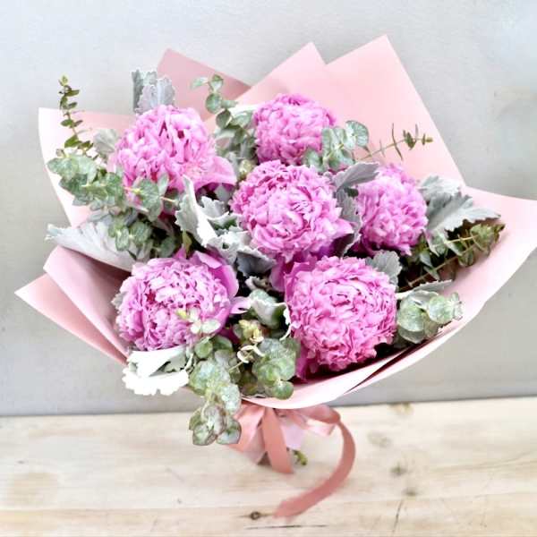 Pink Peony Bouquet - Glendale Flowers
