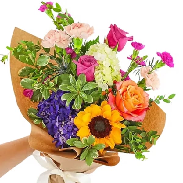 Designer Choice Graduation Hand wrapped bouquet