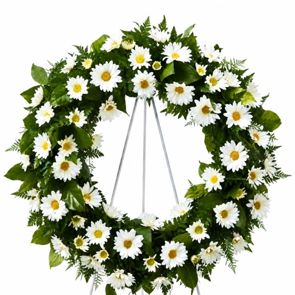 Daisy Garden Wreath