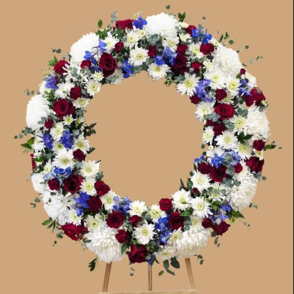 Honor in Service Wreath