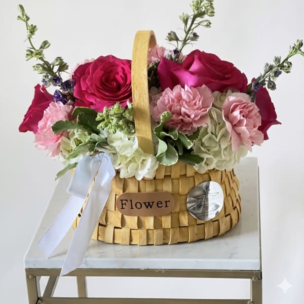 The Magenta Muse Basket