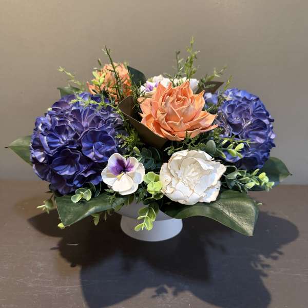 Sola Wooden Flower Centerpiece - Heavenly Hydrangea