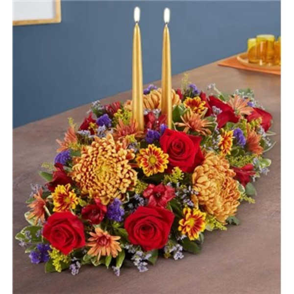 Brilliant Autumn Centerpiece