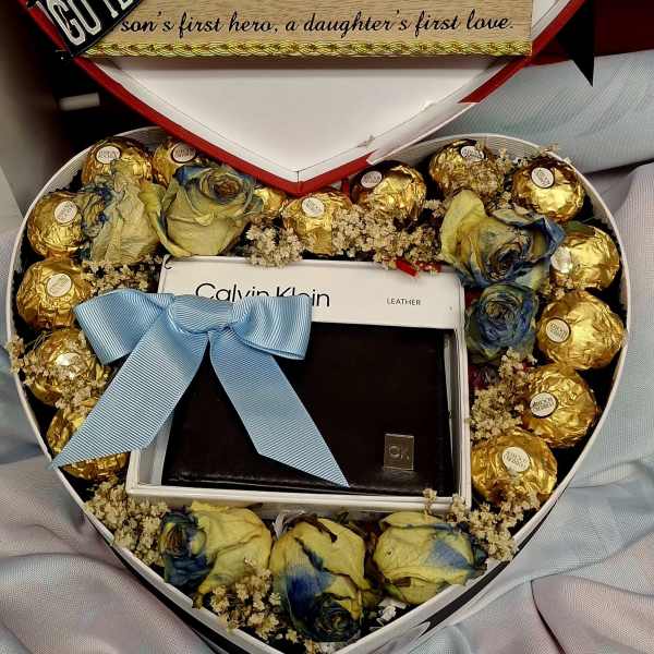 Timeless Dad Heart Gift Set
