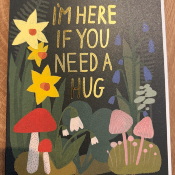 Sympathy Card - Daffodil