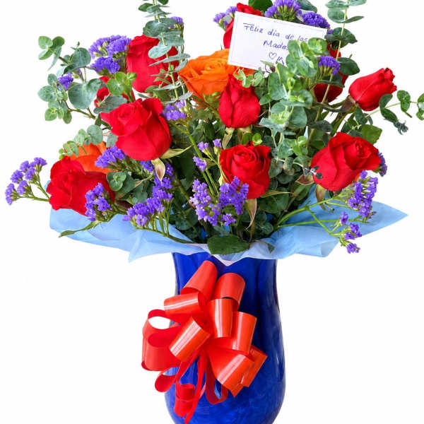 rosas naranja