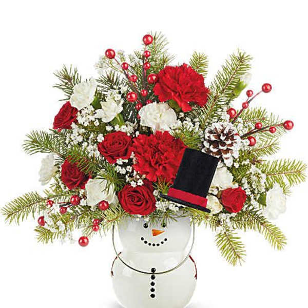 Teleflora's Send A Hug Frosty Magic Bouquet