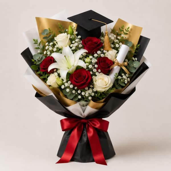 Classic Achievement Graduation Bouquet