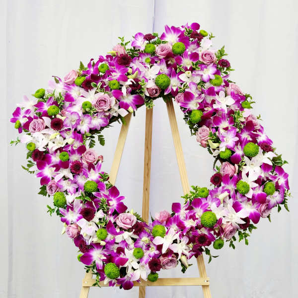 Orchid Picture Frame