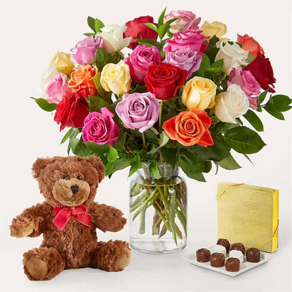 Love & Roses Gift Set
