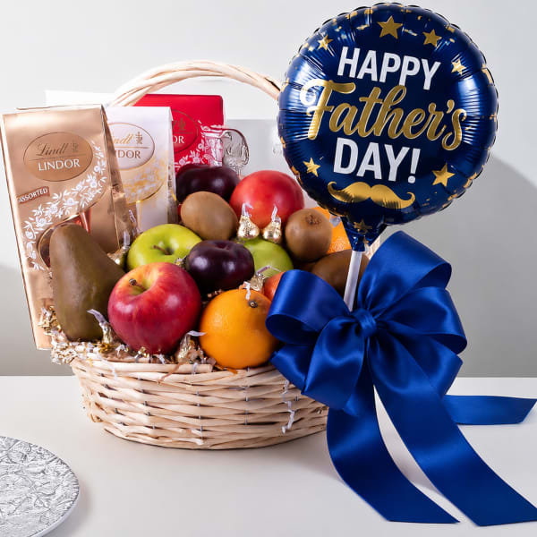 Fruit & Chocolate Basket for DAD