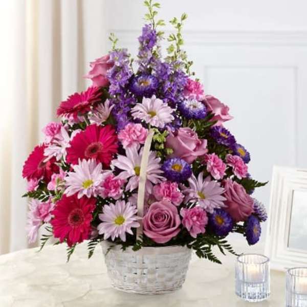 Pastel Peace Basket