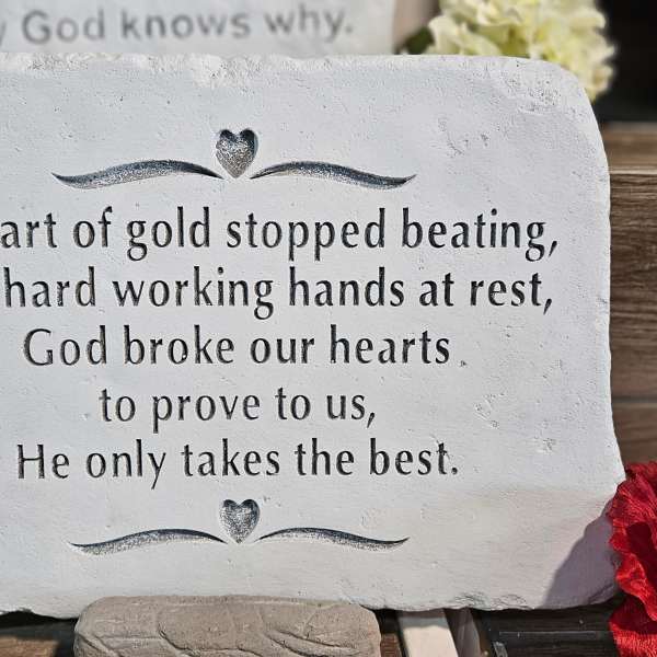 Sympathy Stone- A Heart of Gold