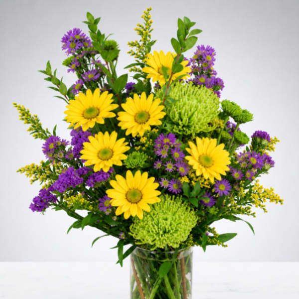 Sunshine & Lavender Garden Bouquet