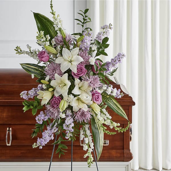 Grateful Hearts Standing Spray