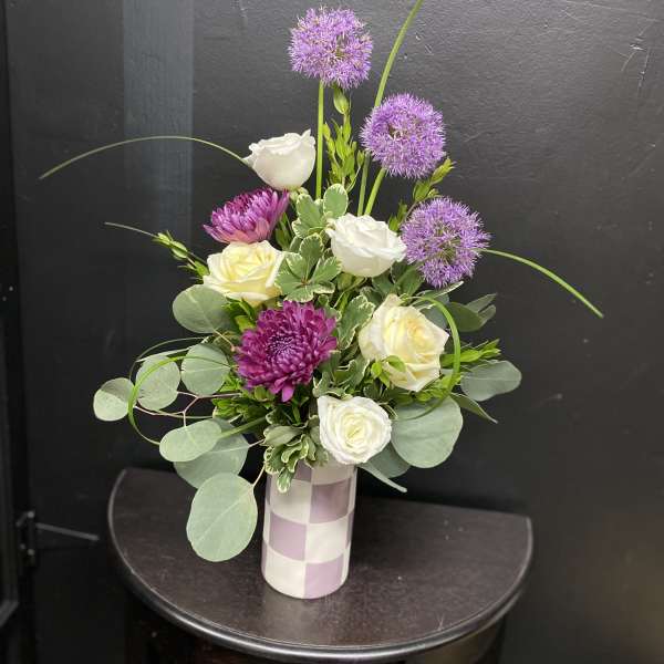 Plum and Ivory Charm