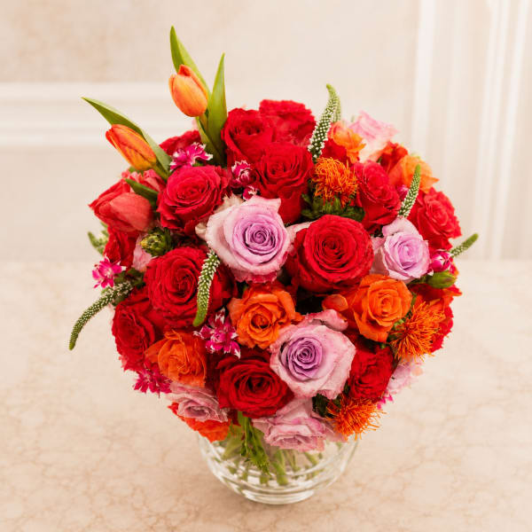Loving bright blooms