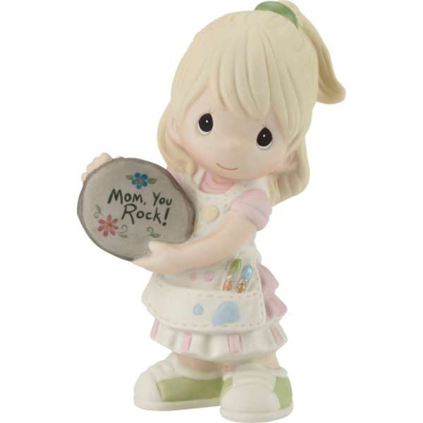 Precious Moments Mom You Rock! Figurine - Blonde Girl