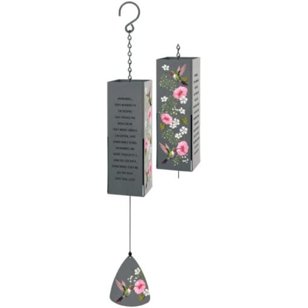 Hummingbird "Memories" Wind Chime