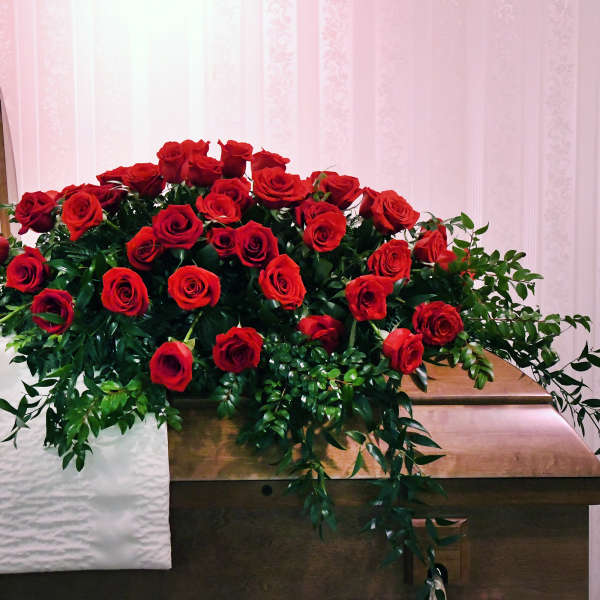Classic Rose Casket Spray