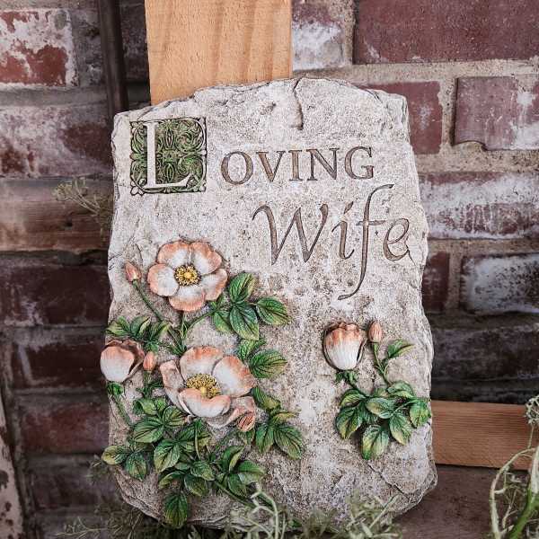 Eckert Florist's "Wife" Memorial Stone