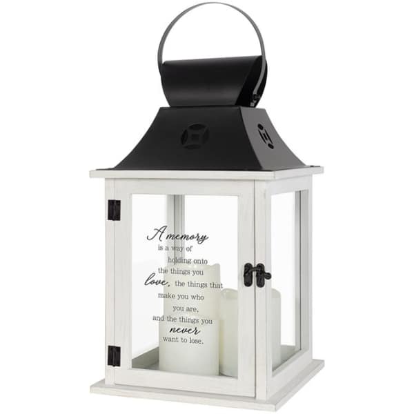 A Memory 3 Pillar Candle Memorial Lantern