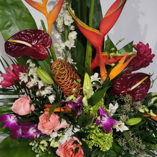 Tropical arrangement for every occasion